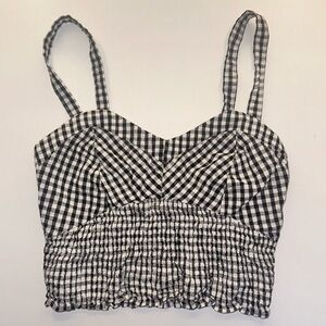 gingham top | pacsun